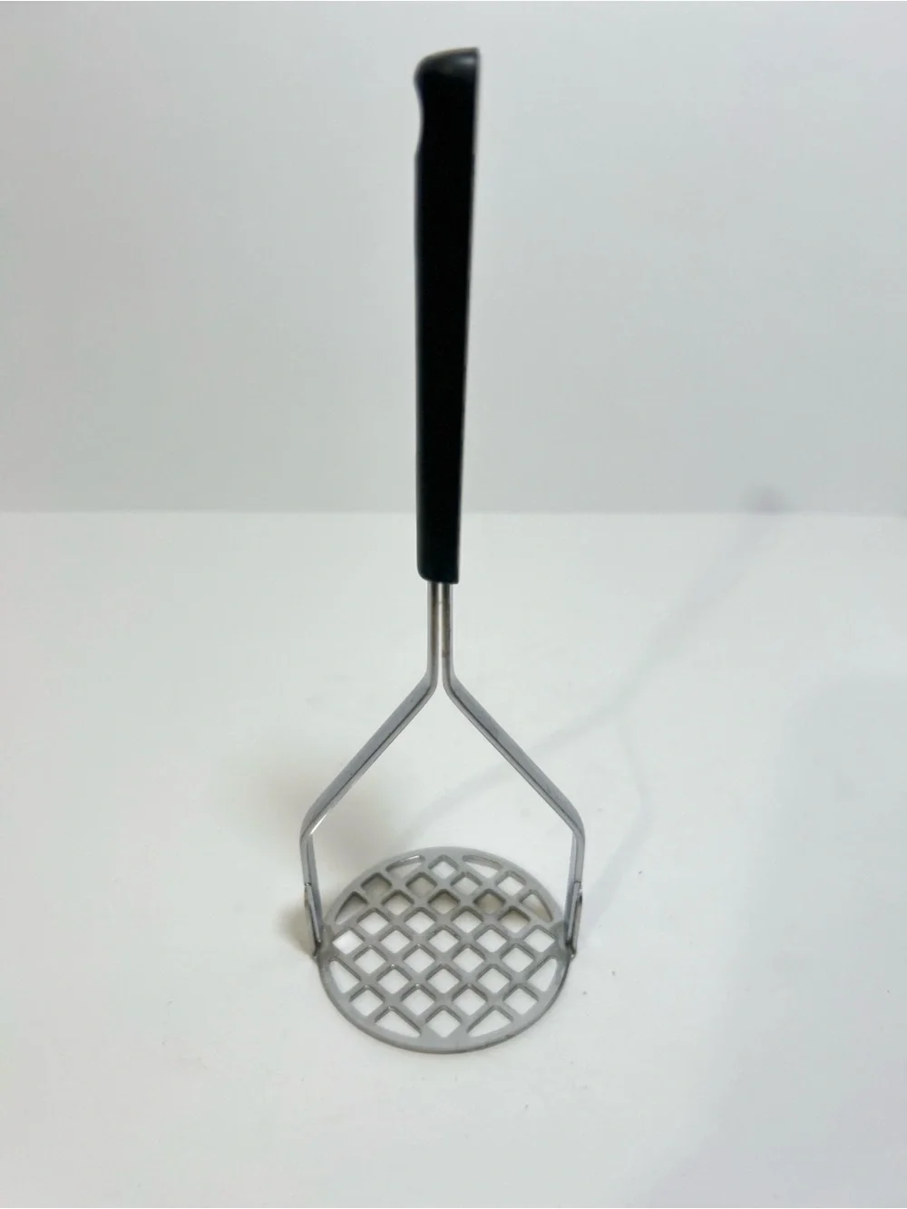 Vintage Blue Cornflower Masher Coordinate with Corning Ware Japan Stainless